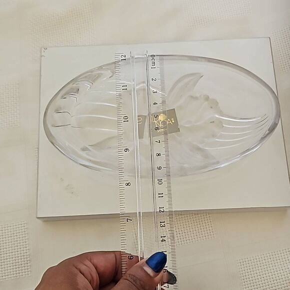 Studio Nova Japan Frosty Egg Shape Flower Tray 7"-4" - Picture 5 of 16